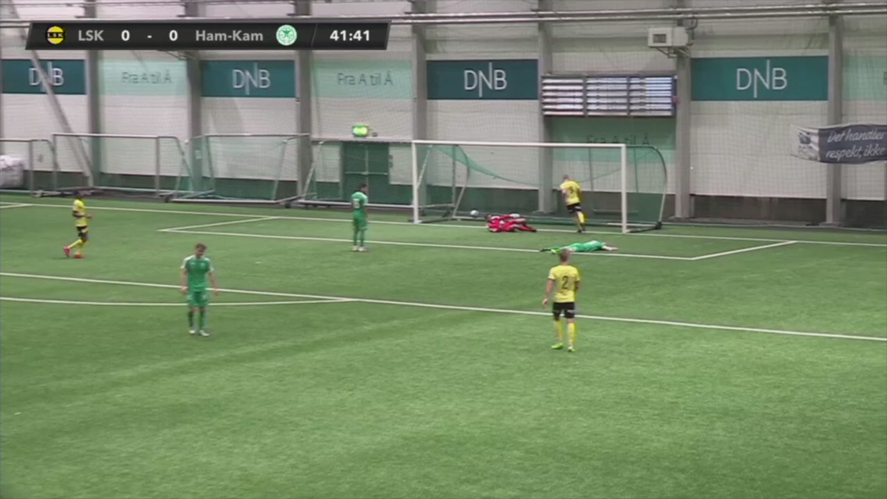 Gustafsson scoret sitt første LSK-mål